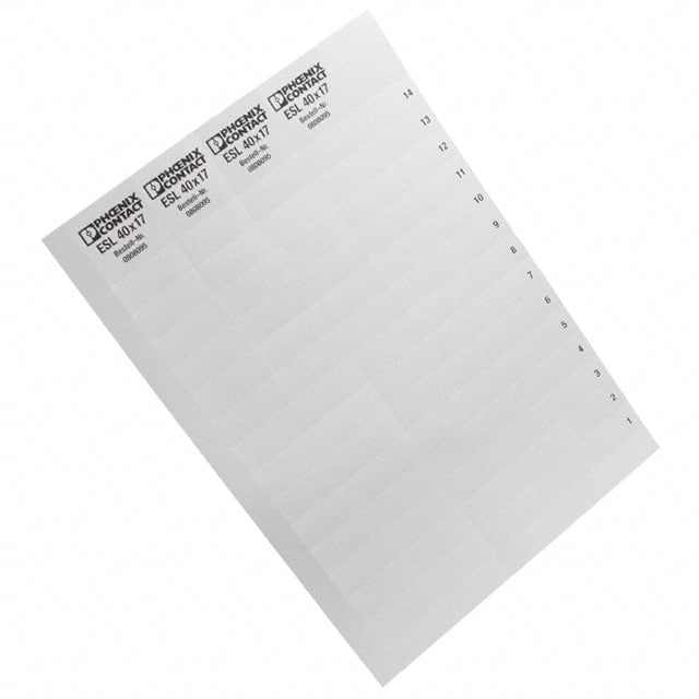 808095 Phoenix Contact  Strisce di marcatura per morsettiere